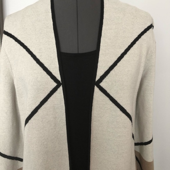 Colorblock Sweater Jacket ~ NWOT ~ - Picture 2 of 7